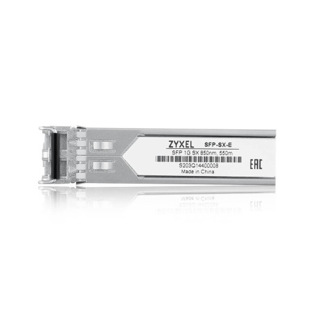 Zyxel SFP-SX-E-ZZBD01F SFP-SX-E, Fibra óptica, 1000 Mbit/s, SFP, LC, 550 m, 850 nm