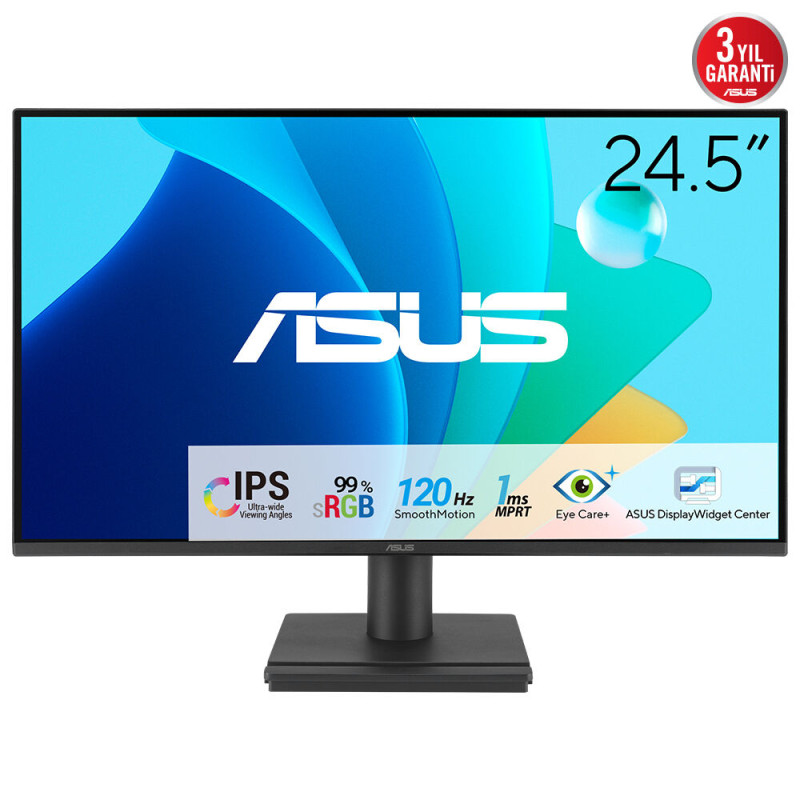 ASUS 90LM0AS1-B01171 VA259HGA, 62,2 cm (24.5"), 1920 x 1080 Pixeles, Full HD, LCD, Negro