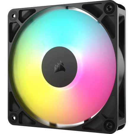 Corsair CO-9050181-WW RS120 ARGB, Ventilador, 12 cm, 420 RPM, 2100 RPM, Negro