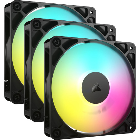 Corsair CO-9050181-WW RS120 ARGB, Ventilador, 12 cm, 420 RPM, 2100 RPM, Negro