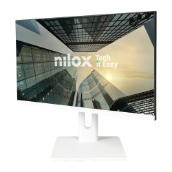 Nilox NXM24REGWEB01W NXM24REGWEB01W, 60,5 cm (23.8"), 1920 x 1080 Pixeles, Full HD, LED, 5 ms, Blanco 2
