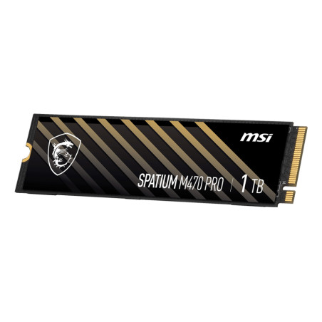 MSI SPATIUM M470 PRO PCIe 4.0 NVMe M.2 1TB Spatium M470 PRO PCIe 4.0 NVMe M.2 1TB, 1 TB, M.2