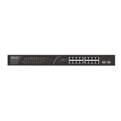 Ruijie Networks RG-ES118GS-P RG-ES118GS-P, No administrado, Gigabit Ethernet (10/100/1000), Energía sobre Ethernet (PoE)