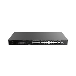 Ruijie Networks RG-ES126S-LP V2 RG-ES126S-LP V2, No administrado, Fast Ethernet (10/100), Energía sobre Ethernet (PoE), 2