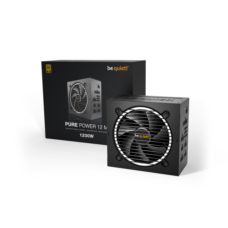 be quiet! BN346 PURE POWER 12 M | 1200W, 1200 W, 100 - 240 V, 1250 W, 50/60 Hz, 15 - 7.5 A, 120 W