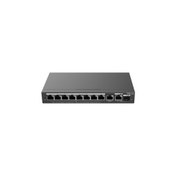 Ruijie Networks RG-ES210GS-P RG-ES210GS-P, Gestionado, L2, Gigabit Ethernet (10/100/1000), Energía sobre Ethernet (PoE),