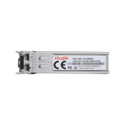 Ruijie Networks RG-MINI-GBIC-SXMM850 RG-MINI-GBIC-SXMM850, Fibra óptica, 1000 Mbit/s, SFP, LC, 550 m, 850 nm