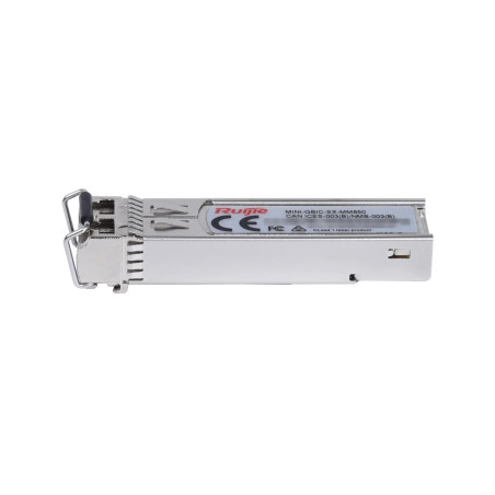 Ruijie Networks RG-MINI-GBIC-SXMM850 RG-MINI-GBIC-SXMM850, Fibra óptica, 1000 Mbit/s, SFP, LC, 550 m, 850 nm