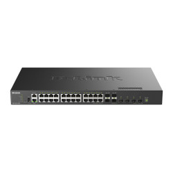 D-Link DXS-3410-32XY DXS-3410-32XY, Gestionado, L3, Fast Ethernet (10/100), Bidireccional completo (Full duplex), Montaje en