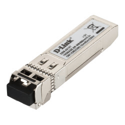 D-Link DEM-431XT/10 DEM-431XT, Fibra óptica, 10000 Mbit/s, SFP+, LC, 50/125,62.5/125 µm, 550 m