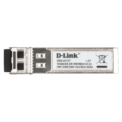 D-Link DEM-431XT/10 DEM-431XT, Fibra óptica, 10000 Mbit/s, SFP+, LC, 50/125,62.5/125 µm, 550 m 2
