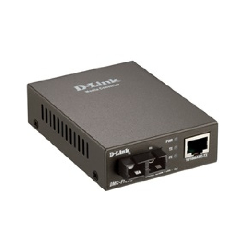 D-Link DMC-F15SC/E DMC-F15SC/E, 100 Mbit/s, 10Base-T, 100Base-TX, 100Base-FX, 15000 m, 1310 nm, Negro