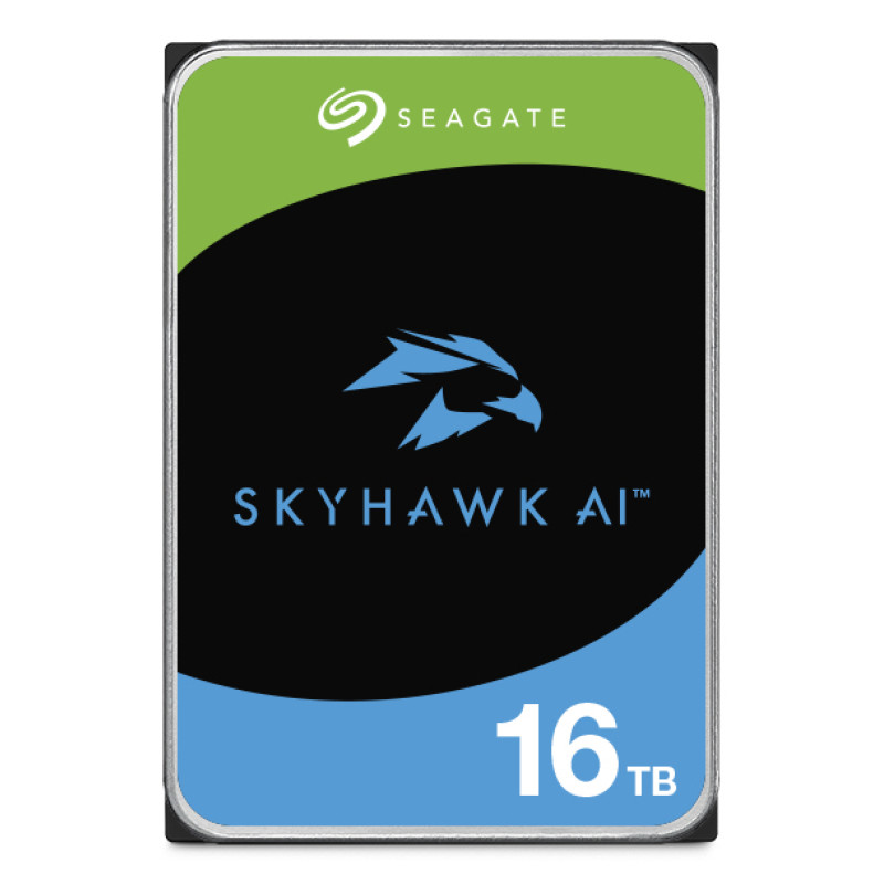 Seagate ST16000VE004 SkyHawk AI, 16 TB, 7200 RPM, 512 MB, 3.5", Serial ATA III