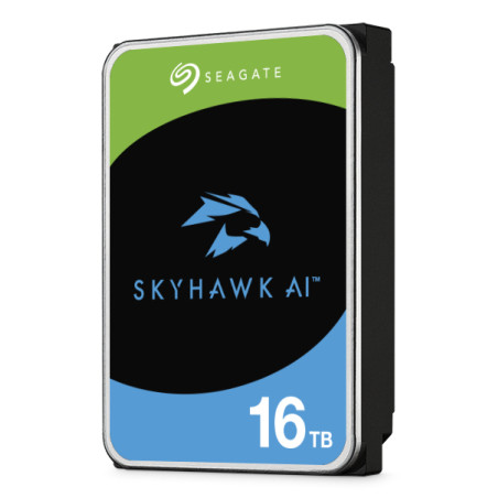 Seagate ST16000VE004 SkyHawk AI, 16 TB, 7200 RPM, 512 MB, 3.5", Serial ATA III