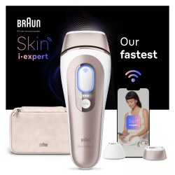 Braun BRAPL7147 Skin i-expert PL7147, Luz pulsada intensa (IPL), Oro rosa, Blanco, Corriente alterna 2
