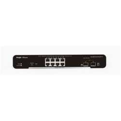 Ruijie Networks RG-NBS3100-8GT2SFP-P RG-NBS3100-8GT2SFP-P, Gestionado, L2, Gigabit Ethernet (10/100/1000), Energía sobre