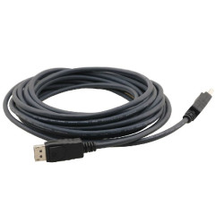 Kramer Electronics 97-1717006 C-MDPM/MDPM, 1,8 m, DisplayPort, DisplayPort, Macho, Macho, Negro