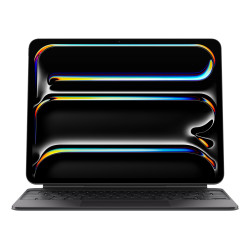 Apple MWR53Y/A Magic Keyboard para el iPad Pro de 13 pulgadas (M4) - Español - Negro, QWERTY, Español, Trackpad, Switch de