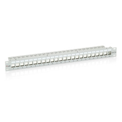 Equip 4015867138922 767124, Cat6, Montaje en bastidor, 1U, Gris, 44 mm, 483 mm