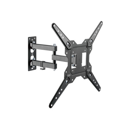 Equip 650413 Soporte de pared para TV de movimiento completo de 23"-55, 100 x 100 mm, 400 x 400 mm, -10 - 3°, -90 - 90°,