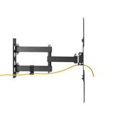 Equip 650413 Soporte de pared para TV de movimiento completo de 23"-55, 100 x 100 mm, 400 x 400 mm, -10 - 3°, -90 - 90°, 2