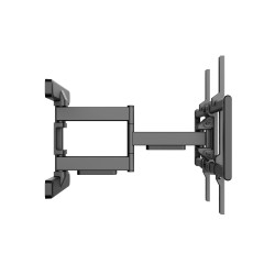 Equip 650348 Soporte de TV de movimiento completo de 43"-100, 200 x 200 mm, 800 x 400 mm, -10 - 5°, -60 - 60°, Plástico, 2