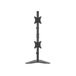 Equip 650128 Soporte de sobremesa para dos monitores verticales de 17"-32, 9 kg, 43,2 cm (17"), 81,3 cm (32"), 100 x 100 mm, 2