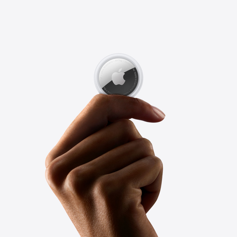 Apple MX542ZM/A AirTag, Elemento, Buscador, Plata, Blanco, Resistente al polvo, IP67, CR2032