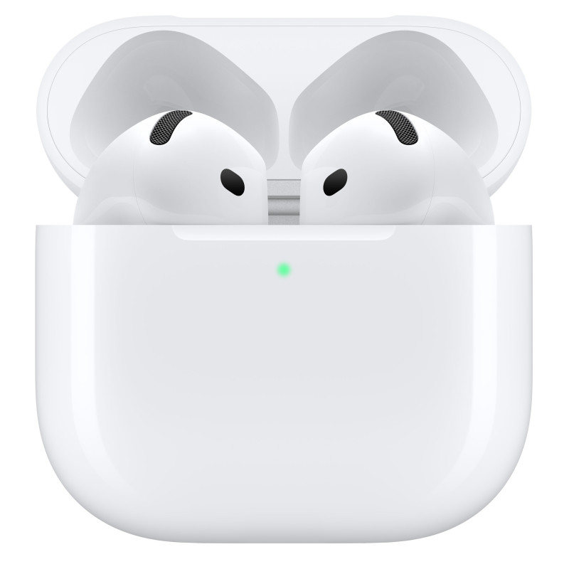 Apple MXP63ZM/A AirPods 4, True Wireless Stereo (TWS), Llamadas/Música/Deporte/Uso diario, Auriculares, Blanco