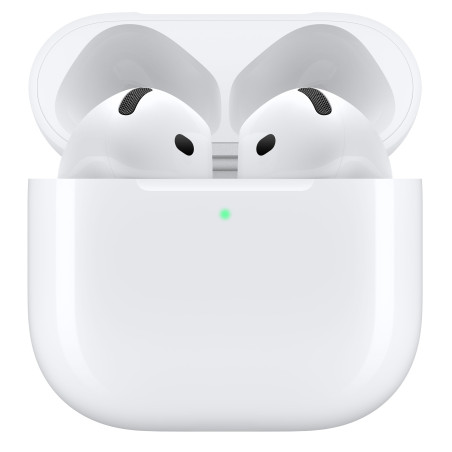 Apple MXP63ZM/A AirPods 4, True Wireless Stereo (TWS), Llamadas/Música/Deporte/Uso diario, Auriculares, Blanco