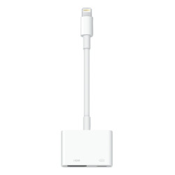 Apple MW2P3ZM/A MW2P3ZM/A, Lightning, HDMI + USB Type-C, Macho, Hembra, Derecho, Derecho