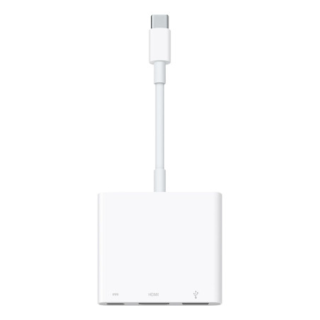 Apple MW5M3ZM/A MW5M3ZM/A, USB Tipo C, HDMI, USB 3.2 Gen 1 (3.1 Gen 1) Type-A, USB 3.2 Gen 1 (3.1 Gen 1) Type-C, 1920 x 1080