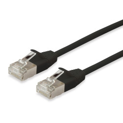 Equip 606125 606125, 2 m, Cat6a, F/FTP (FFTP), RJ-45, RJ-45, Negro