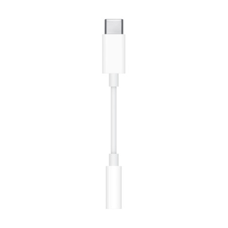 Apple MW2Q3ZM/A MW2Q3ZM/A, USB-C, Macho, 3,5mm, Hembra, Blanco