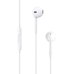 Apple MNHF2ZM/A EarPods, Alámbrico, Llamadas/Música, Auriculares, Blanco