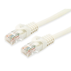 Equip 603102 603102, 0,25 m, Cat6a, U/UTP (UTP), RJ-45, RJ-45, Blanco