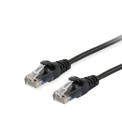 Equip 603052 603052, 1 m, Cat6a, U/UTP (UTP), RJ-45, RJ-45, Negro 2