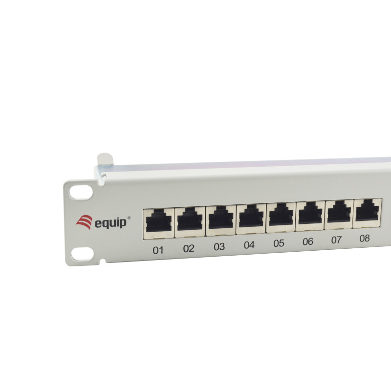 Equip 326525 326525, 10/100/1000Base-T(X), Gigabit Ethernet, 1000 Mbit/s, RJ-45, Cat6a, Montaje en bastidor