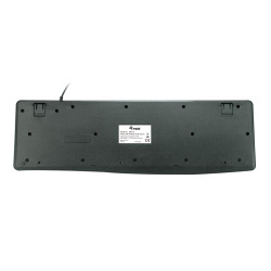 Equip 245210 245210, Completo (100%), Alámbrico, USB, QWERTZ, Negro 2