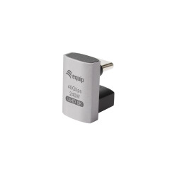 Equip 133478 Adaptador USB 4 C a C, 40Gbps, PD 240W, paquete de 3, USB C, USB C, Negro, Gris 2