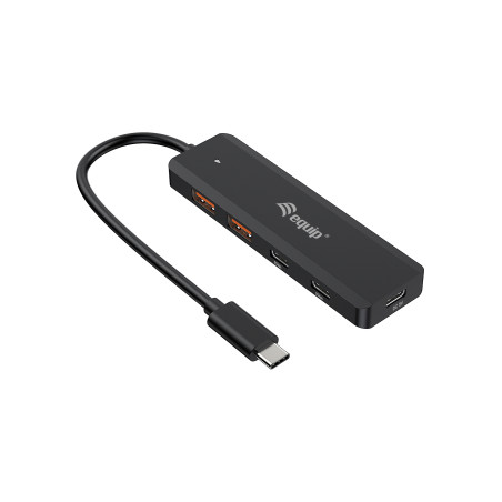 Equip 128966 128966, USB 3.2 Gen 2 (3.1 Gen 2) Type-C, USB 3.2 Gen 2 (3.1 Gen 2) Type-C, USB 3.2 Gen 2 (3.1 Gen 2) Type-A,