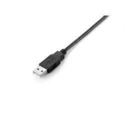 Equip 128864 128864 Cable USB 2.0 de tipo A a tipo B, 2,0 m, negro, 2 m, USB A, USB B, USB 2.0, 0,48 Gbit/s 2
