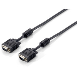 Equip 118810 118810, 1 m, VGA (D-Sub), VGA (D-Sub), Macho, Macho, Negro