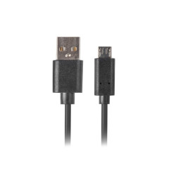 Lanberg CA-USBM-20CU-0030-BK CA-USBM-20CU-0030-BK, 3 m, USB A, USB C, USB 2.0, 0,48 Gbit/s, Negro 2