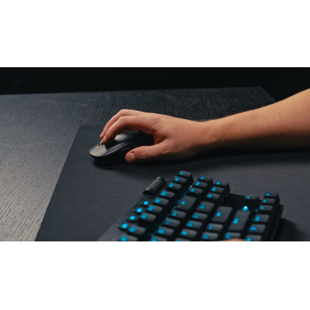 Logitech G 910-006630 PRO X SUPERLIGHT 2, mano derecha, Óptico, RF inalámbrico, 32000 DPI, 0,5 ms, Negro