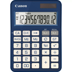Canon 6818C004 KS-125KB, Escritorio, Calculadora básica, 12 dígitos, Batería/Solar, Azul