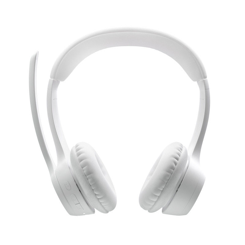 Logitech 981-001417 Zone 300, Inalámbrico, Oficina/Centro de llamadas, 122 g, Auriculares, Blanco