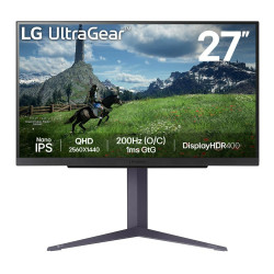 LG 27GS85Q-B.AEU 27GS85Q-B, 68,6 cm (27"), 2560 x 1440 Pixeles, Quad HD, LCD, 1 ms, Negro