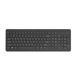 HP 805T2AA Teclado inalámbrico 220, Completo (100%), Inalámbrico, RF inalámbrico, Interruptor de membrana, Negro