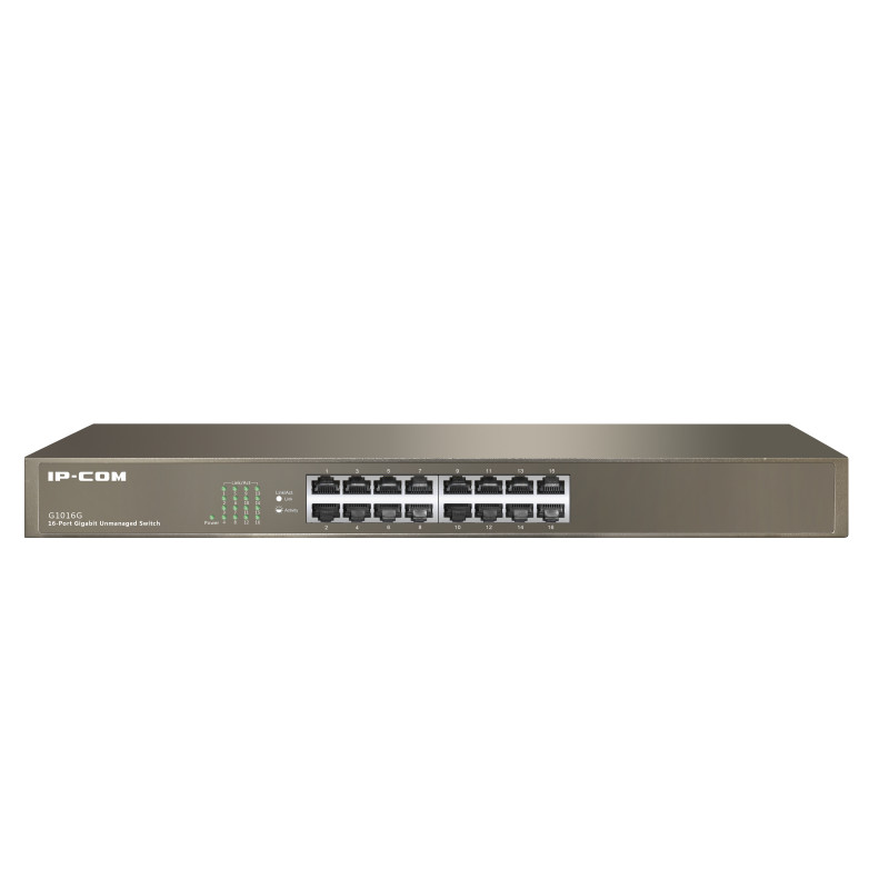 IP-COM Networks G1016G G1016G, No administrado, L2, Gigabit Ethernet (10/100/1000), Bidireccional completo (Full duplex),